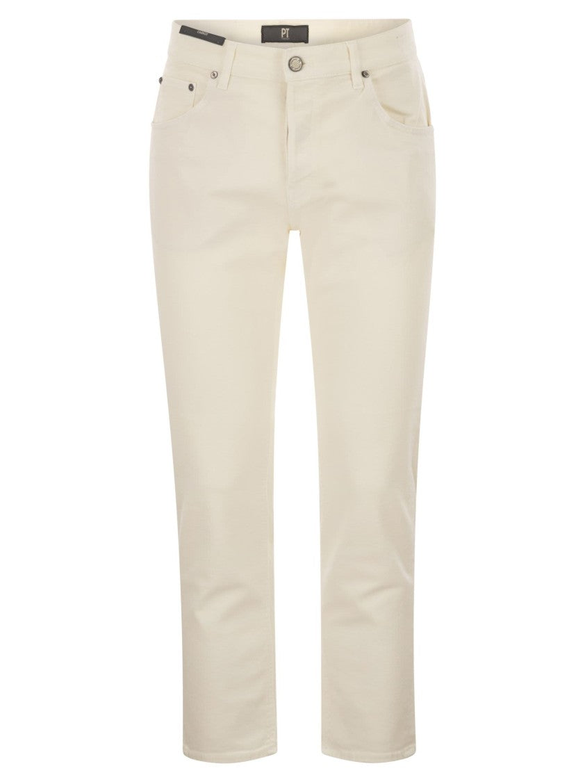 Pt Torino Rebel - Carrot Fit Denim Trousers