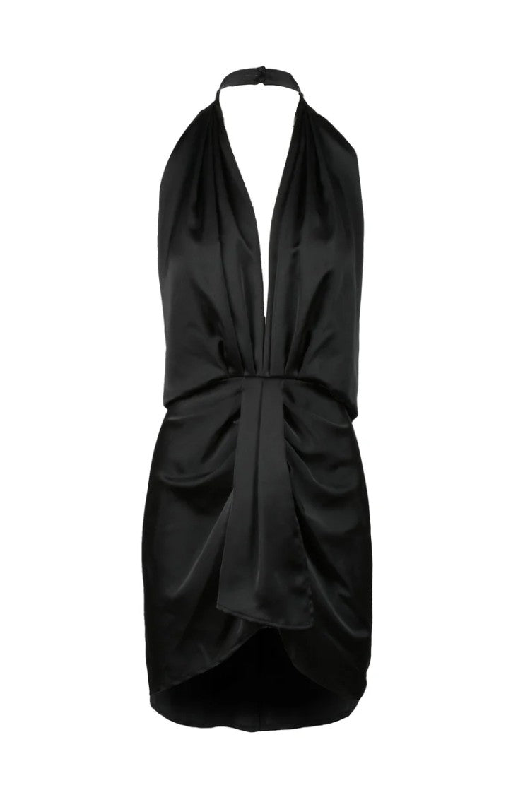 Nine Minutes Polyester And Elastane Dress - Black