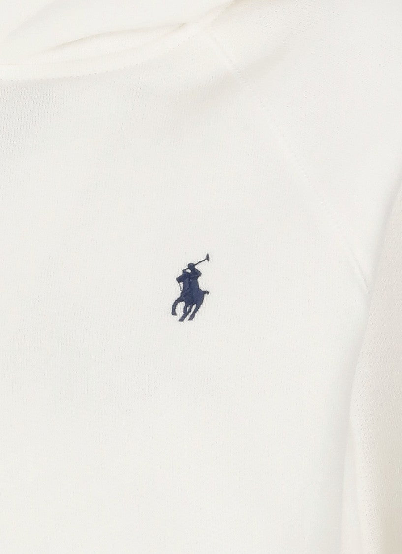 Polo Ralph Lauren Classic White Hoodie With Iconic Pony Logo