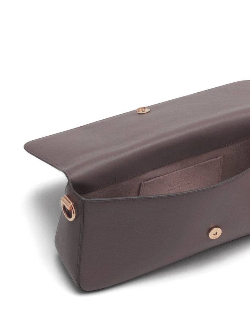 Lanvin Ochre Brown Leather Bag