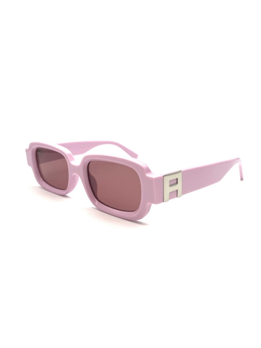 Ambush Pink/Purple Thia Beri006 Rectangular Sunglasses