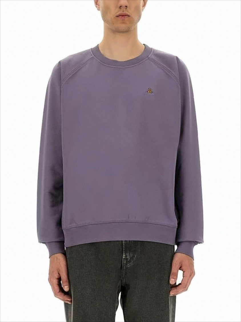 Vivienne Westwood Relaxed Fit Long-Sleeve T-Shirt With Embroidered Logo