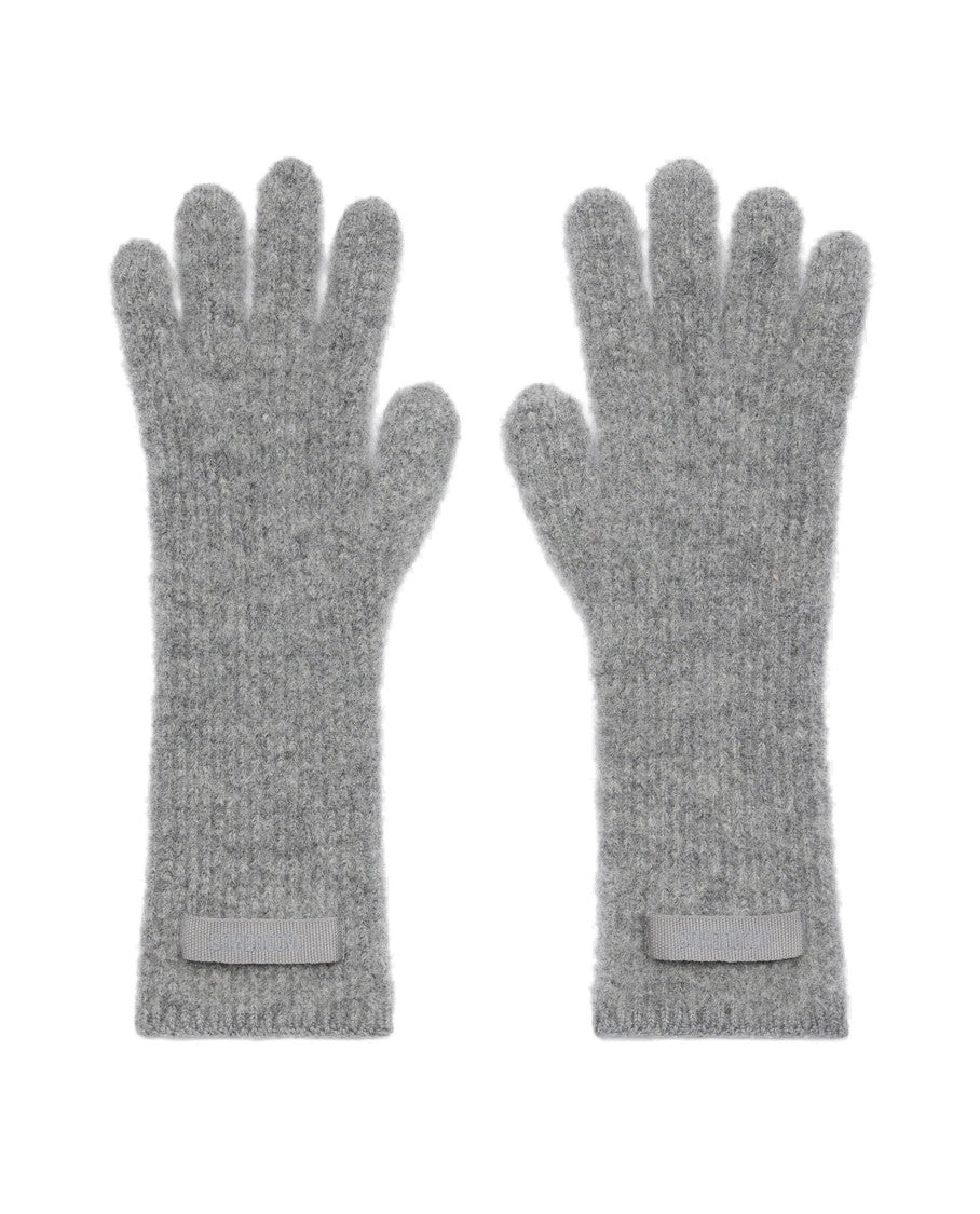 Jacquemus Grosgrain Wool Gloves
