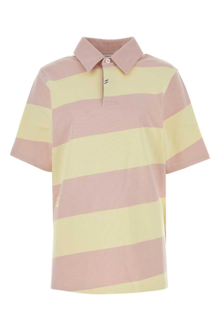 Burberry Embroidered Cotton Polo Shirt