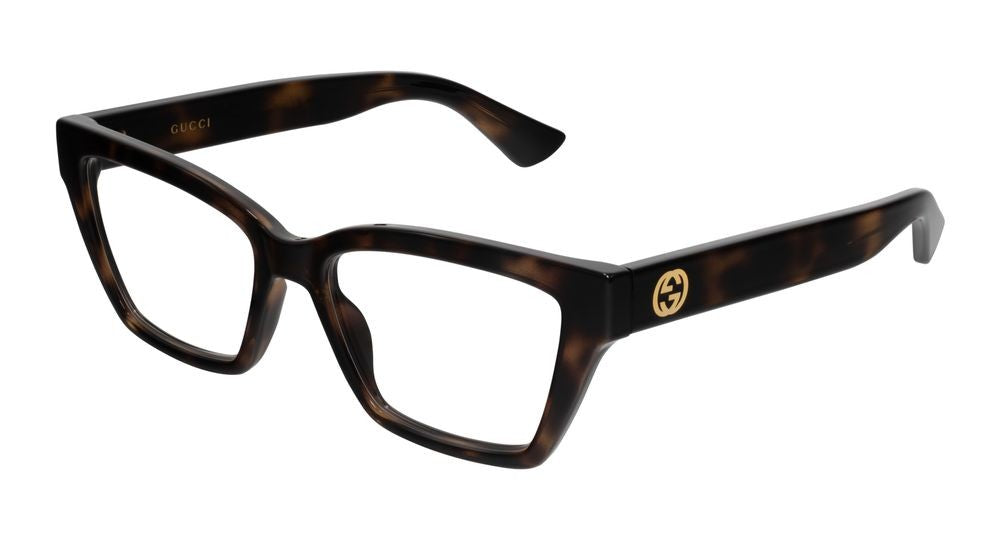 Gucci Eyeglasses Gg1715o 002 Havana Havana Transpa 53/17/140
