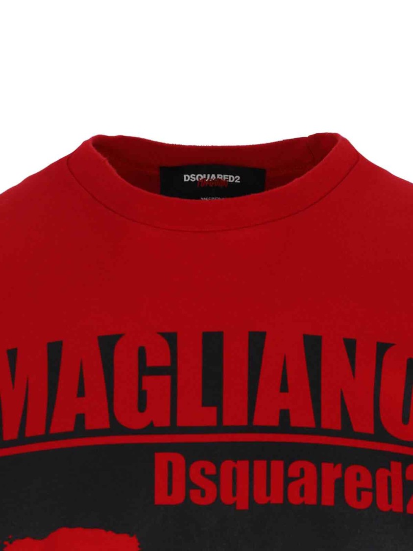 Dsquared2 Logo T-Shirt – Red