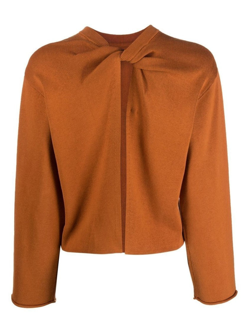 Proenza Schouler Twist Long Sleeve Sweater