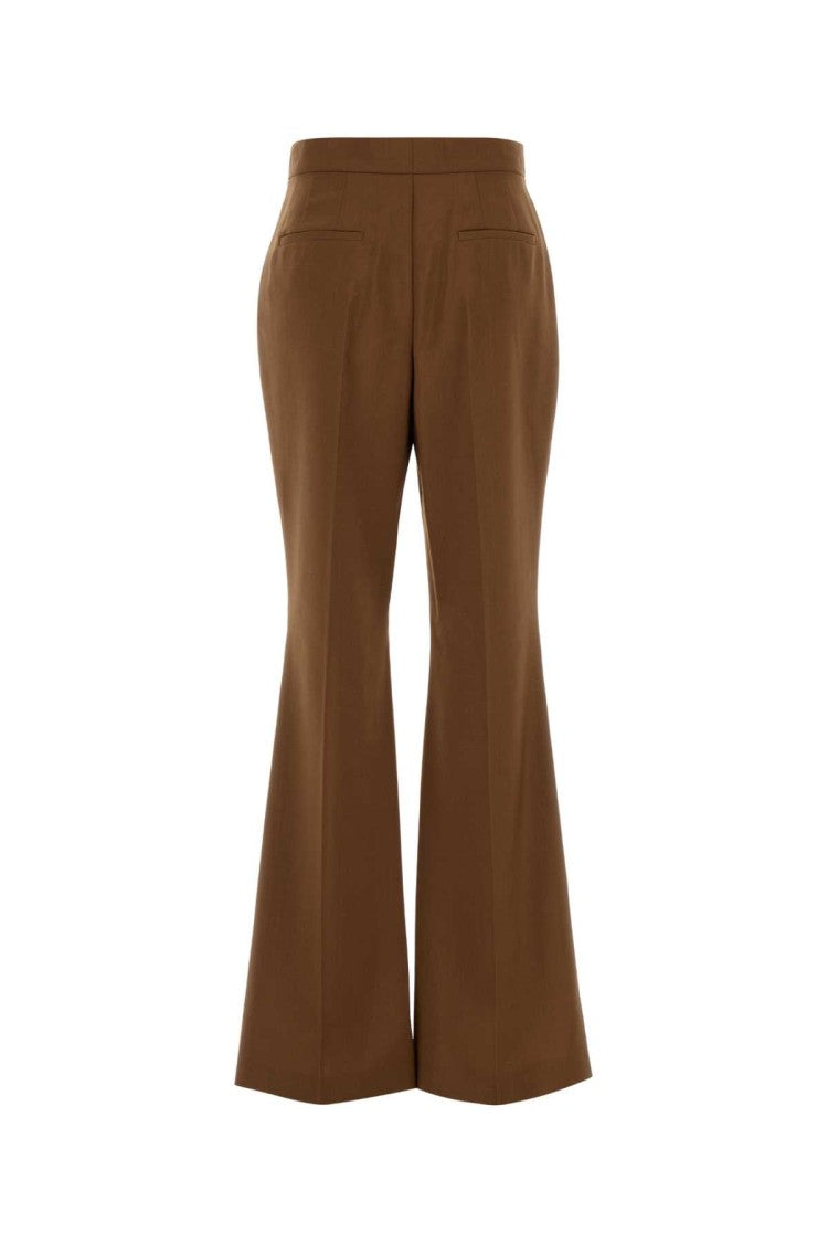 Fendi Caramel Wool Blend Pant