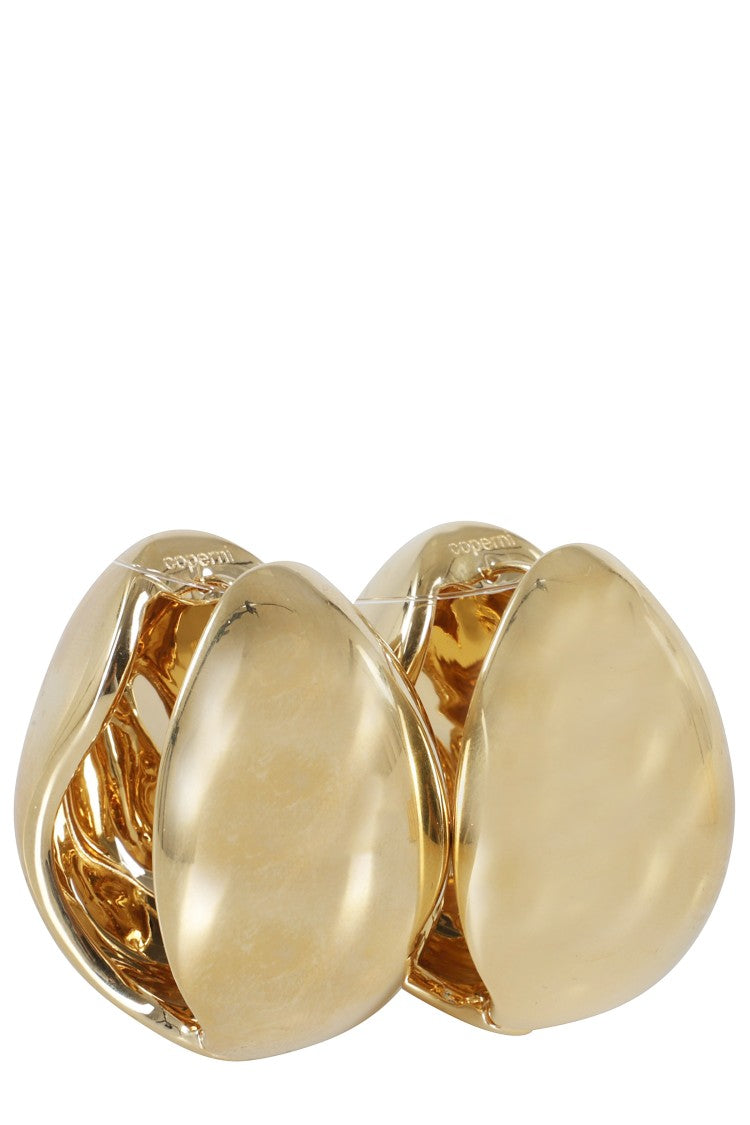 Coperni Xl Logo Creole Earrings