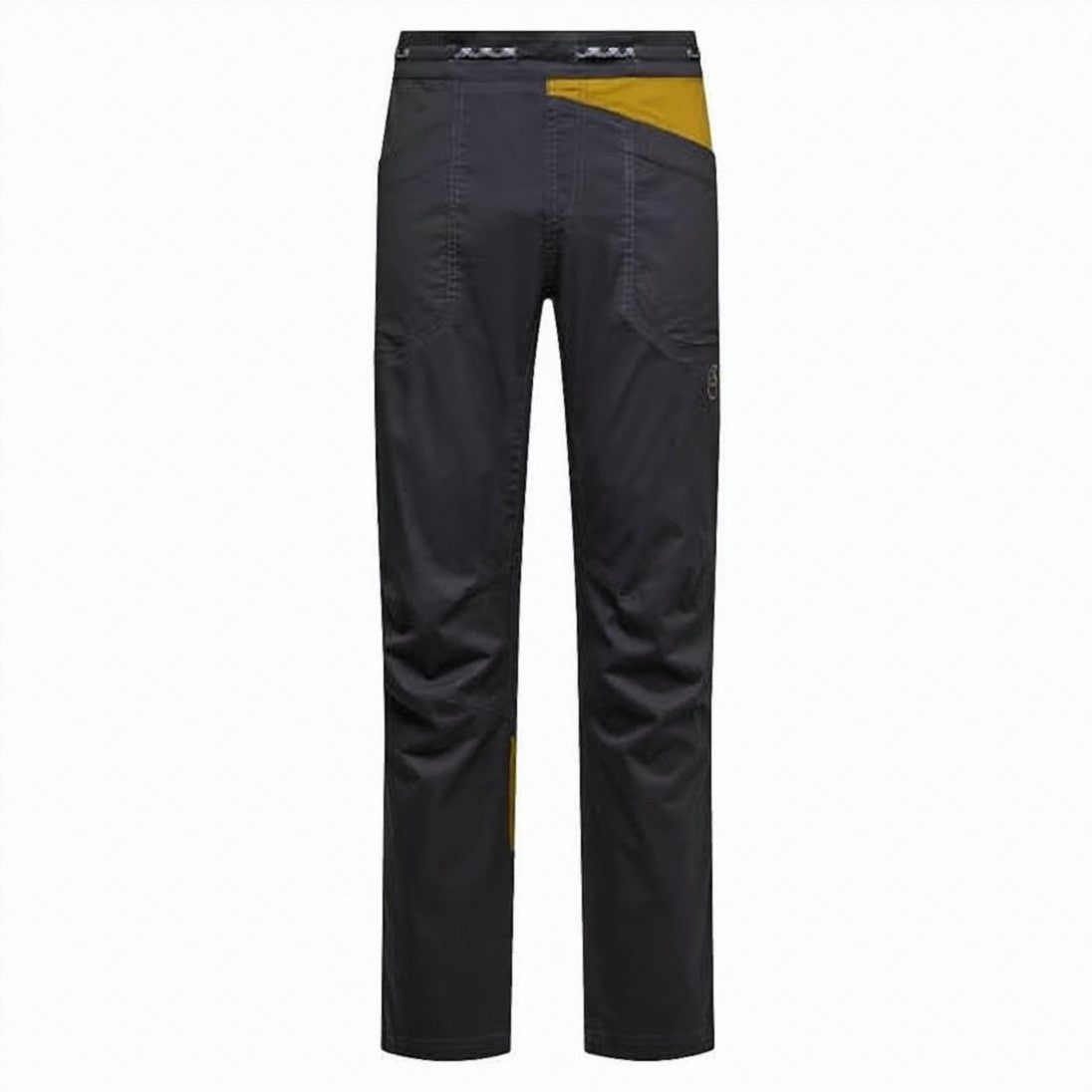 La Sportiva Casual Straight Pants With Contrasting Panels