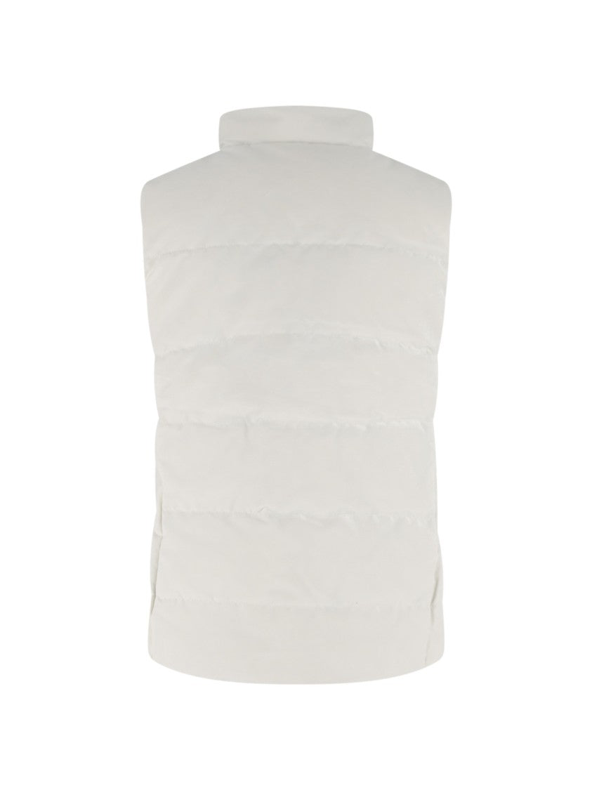 Canada Goose Quilted Sleeveless Padded Vest With Logo Patch