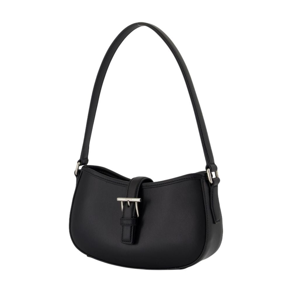 Alexander Mcqueen T Bar Mini Shoulder Bag - Leather - Black