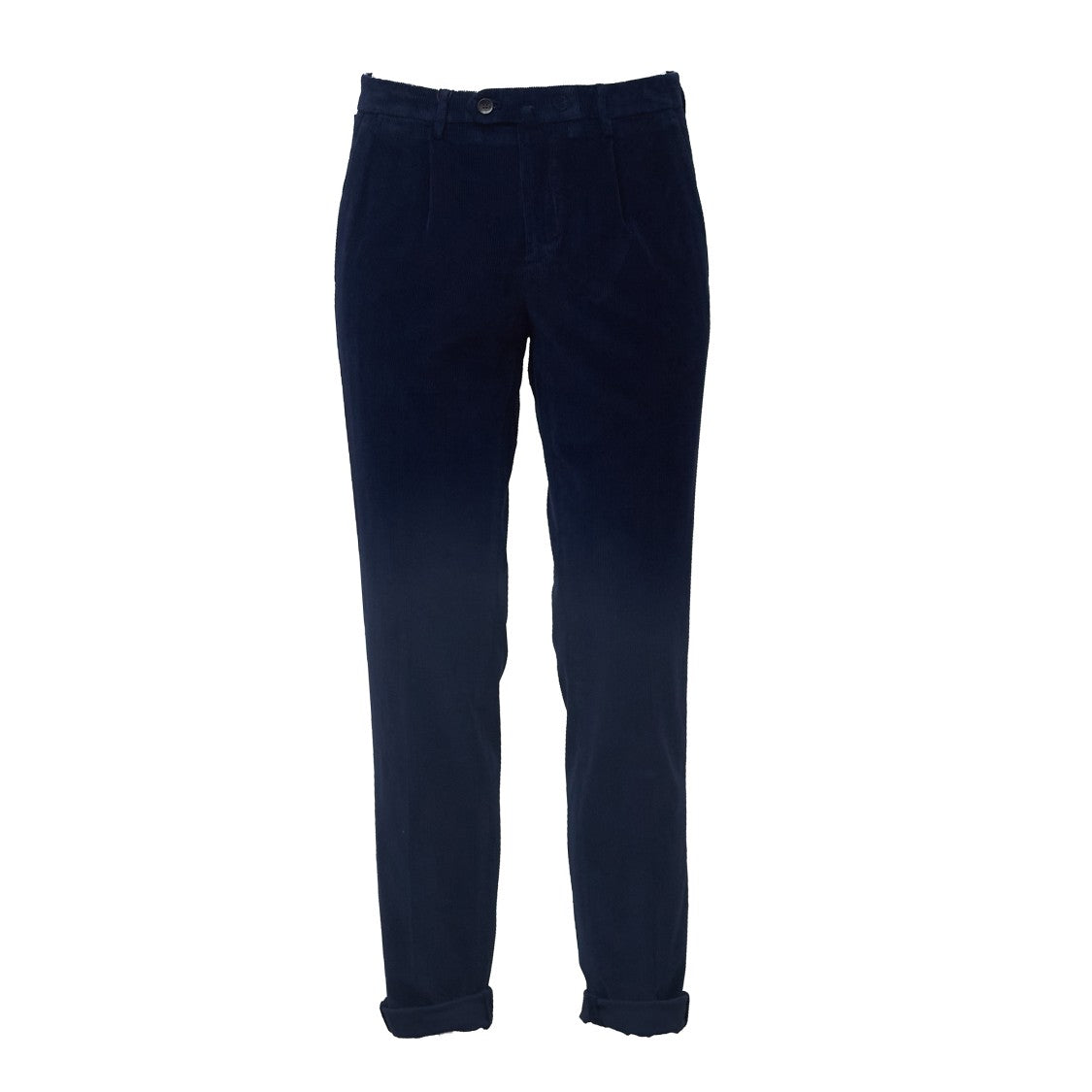 Briglia 1949 Slim-Fit Velvet Pants With Tailored Detailing