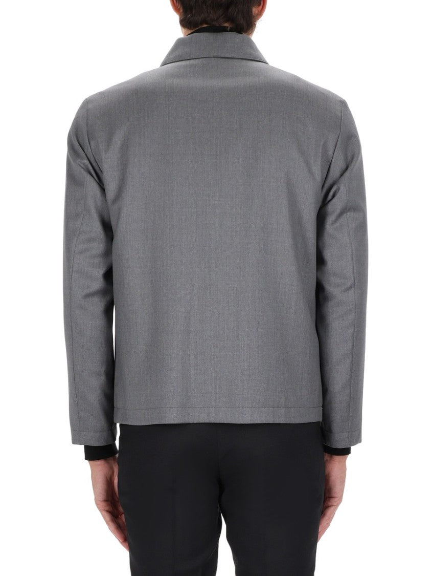 Boss H-Hanry-Wing Slim Fit Virgin Wool Jacket