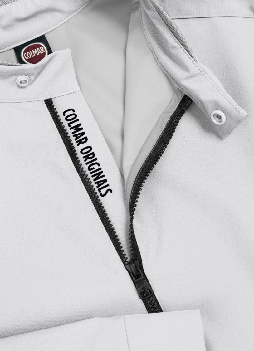 Colmar Originals Waterproof Softshell Jacket With Raglan Cut And Ribbed Knit Details