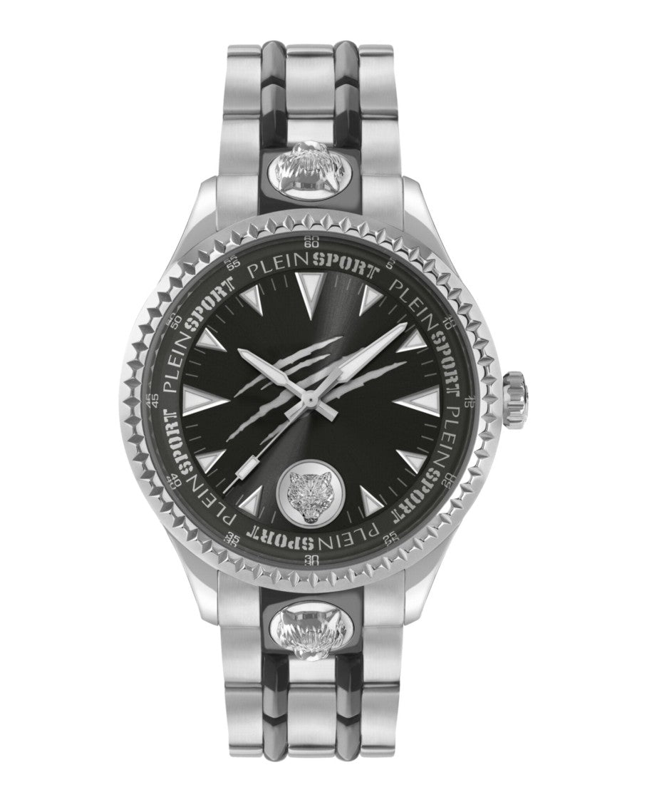 Plein Sport Lineman Bracelet Watch With Two-Tone Case