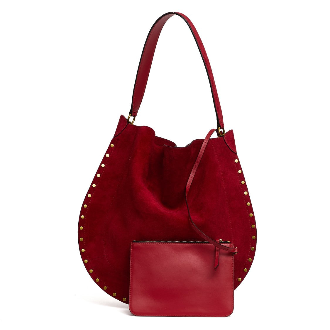 Isabel Marant Oskan Hobo Soft Calfskin Bag