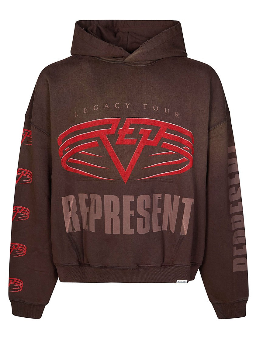 Represent Cropped Silhouette Legacy Tour Hoodie