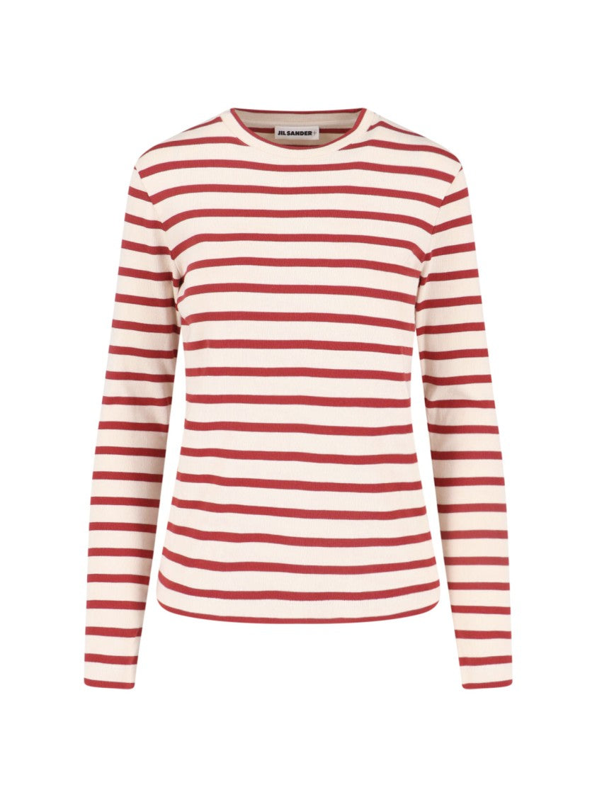 Jil Sander Red Short-Sleeved T-Shirt