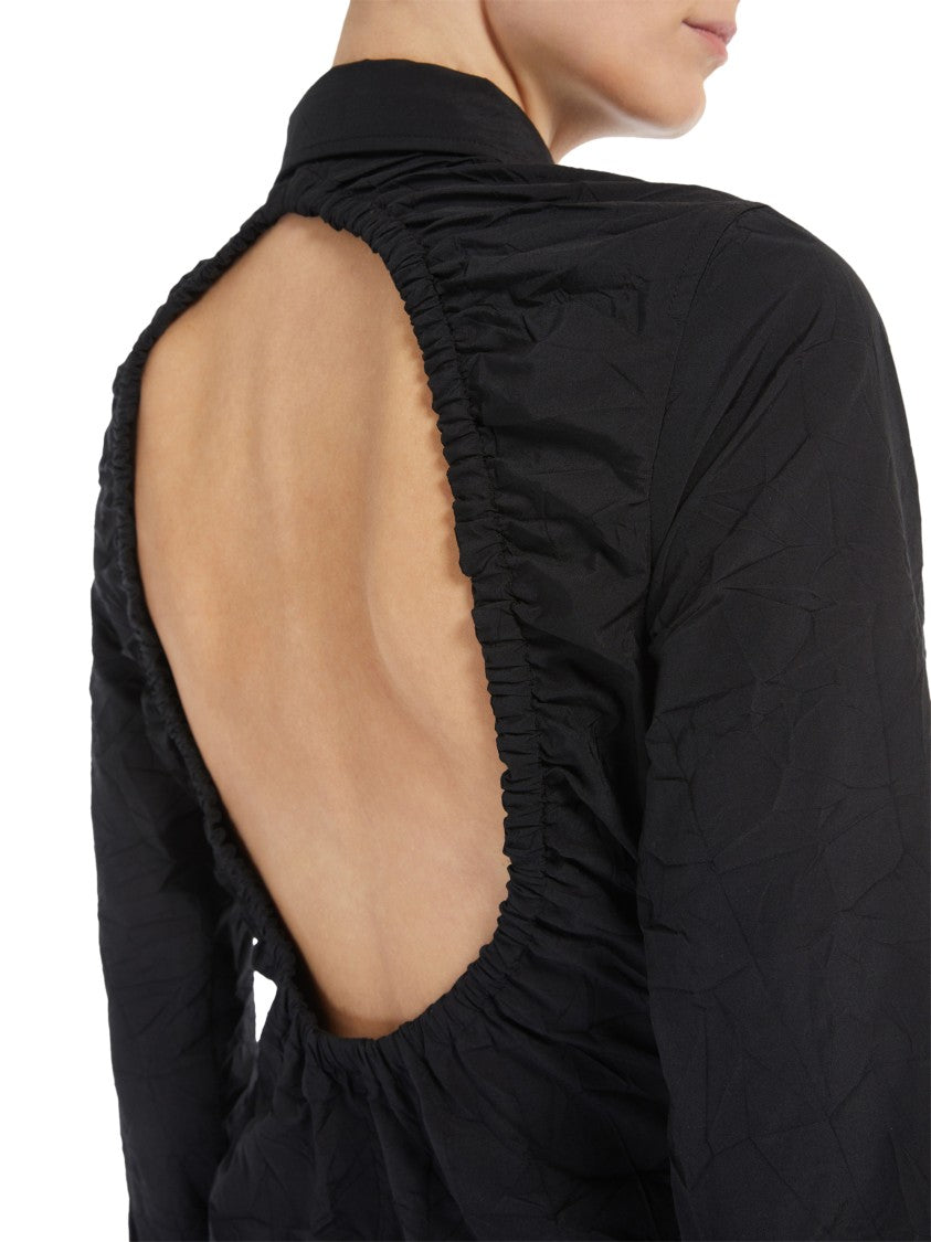 Max Mara Maxi Dress With Unique Cut-Out