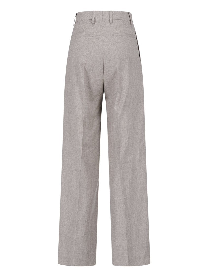 Tagliatore Double-Breasted Taupe Suit With Tailored Finish
