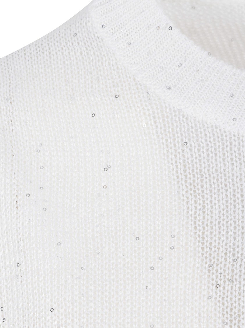 Brunello Cucinelli Cropped Knit Top