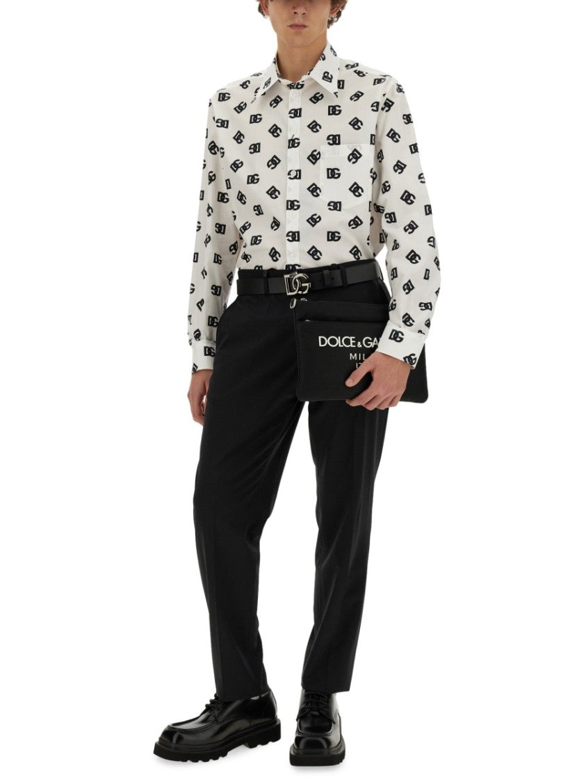 Dolce & Gabbana Dg Logo Shirt All Over