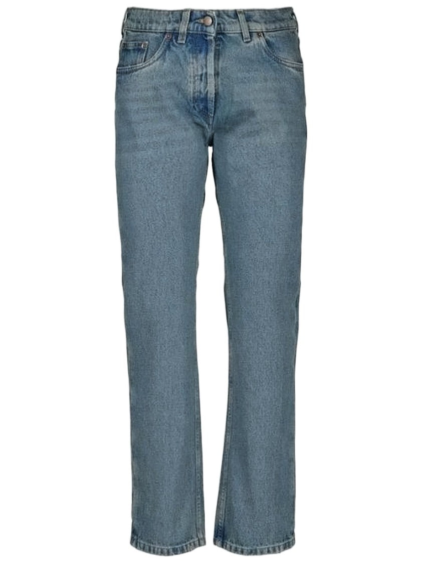Prada Classic Straight-Leg Denim Pants