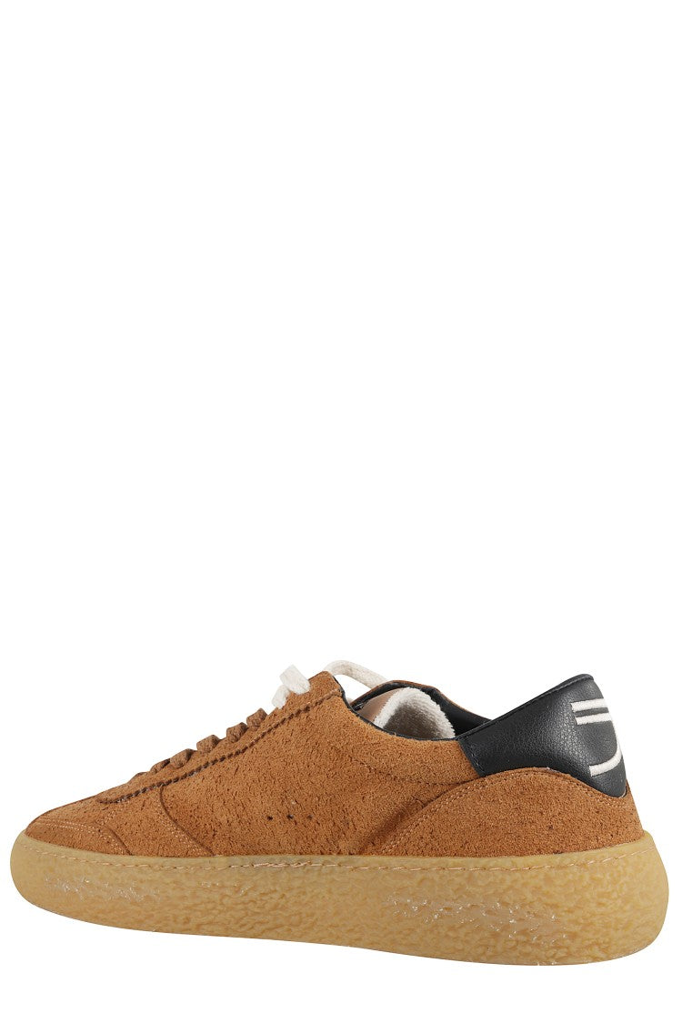 Puraai Vintage Low-Top Sneakers With Suede