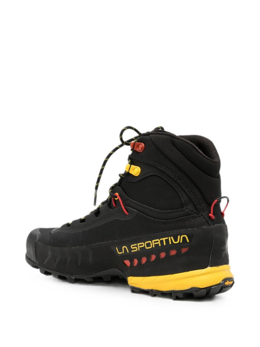 La Sportiva High-Top Black Accent Sneakers