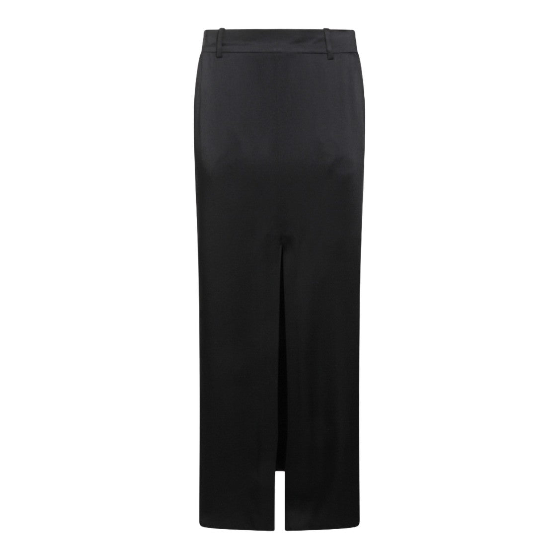 Tom Ford Long Black Skirt With High Waistband