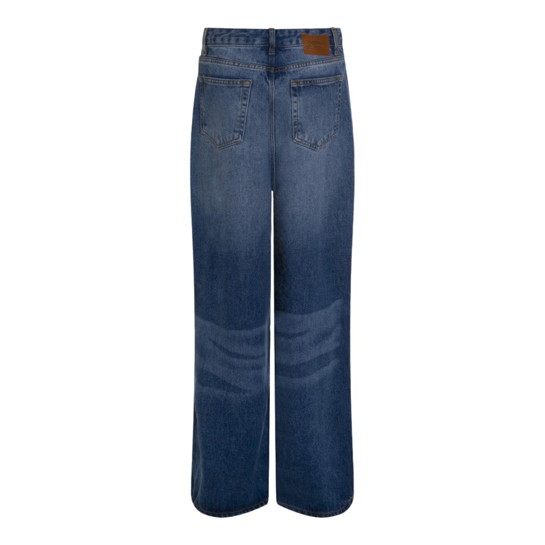 Ganni Straight-Leg Jeans With Mid-Rise Waist