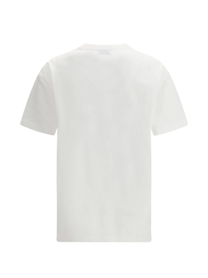 Off-White White Big Logo Bookish Cotton T-Shirt