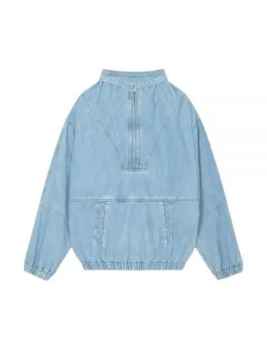 Isabel Marant Relaxed-Fit Long-Sleeve Top With Classic Crew Neckline