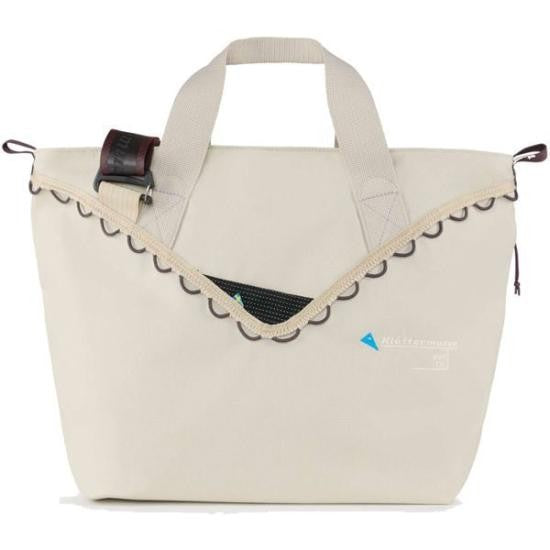 Klattermusen Structured Tote Bag With Scalloped Edge And Mesh Pocket