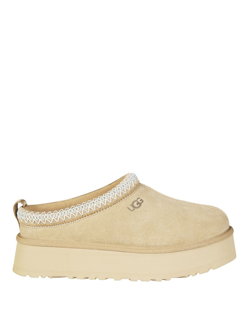 Ugg Tazz Ii Suede Decorative Zigzag Slip-On Flats