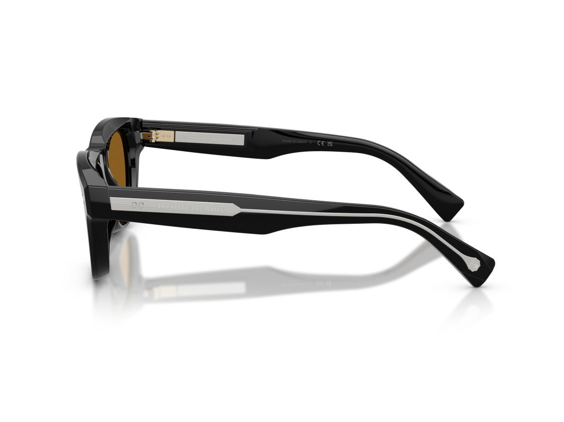 Brunello Cucinelli Silver 0Bc3016s Acetate Square Sunglasses