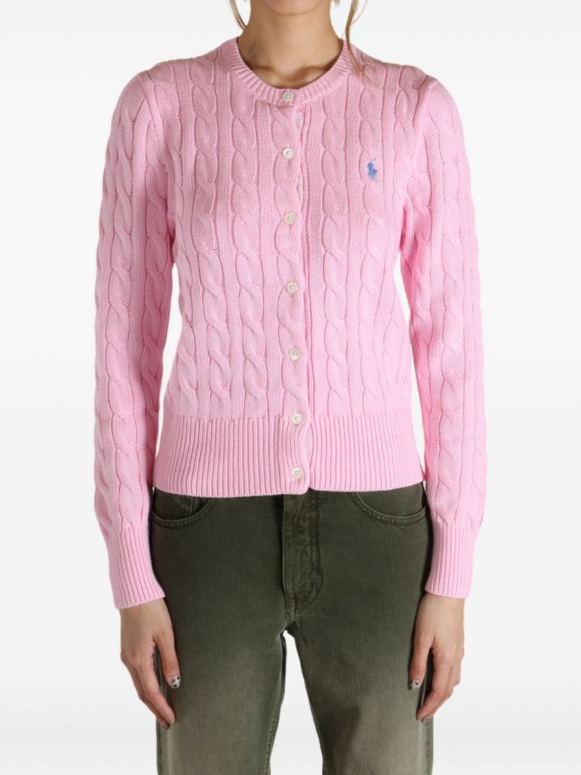 Polo Ralph Lauren Cable-Knit Button-Down Sweater