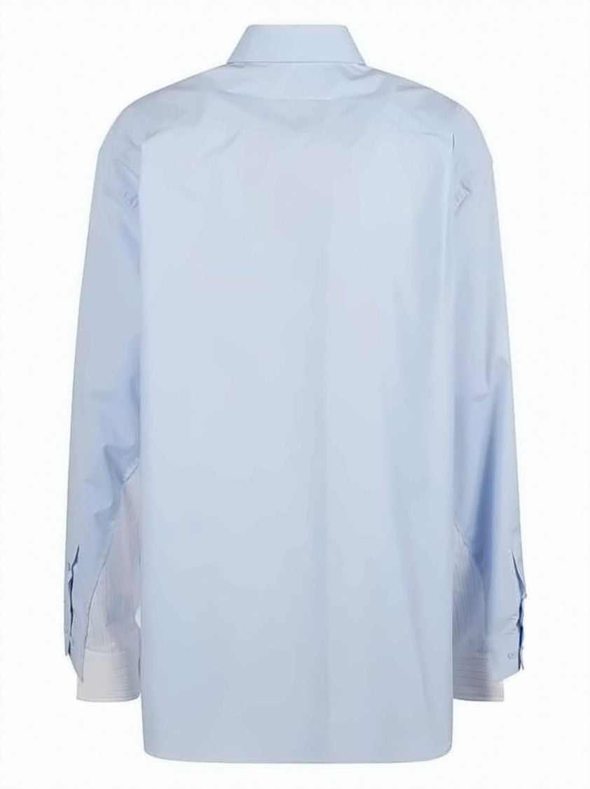 Mm6 By Maison Margiela Classic Button-Down Shirt With Pointed Collar