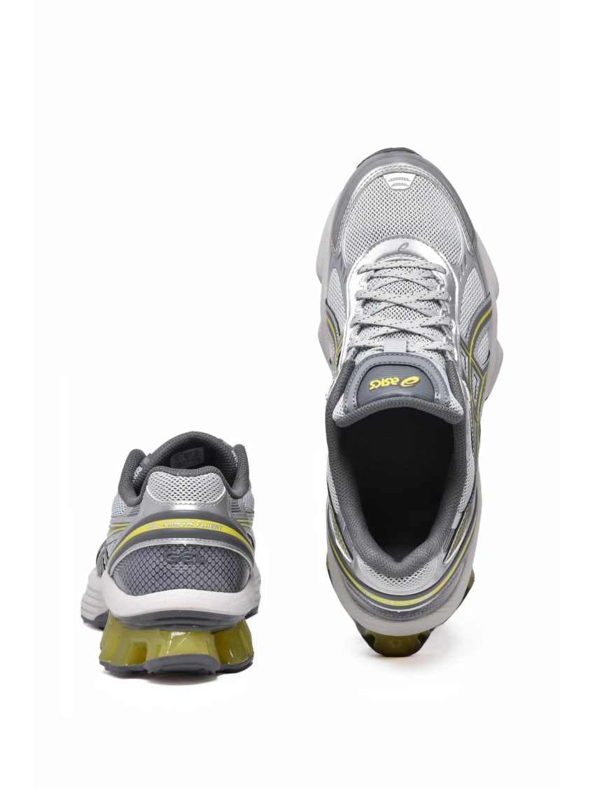 Asics Grey Rubber-Blend Kinetic Sneakers