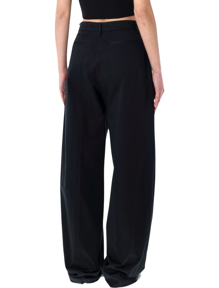 The Latest Dina High Waisted Straight Leg Trousers