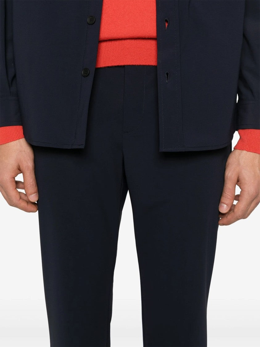 Cruna Tailored Straight Leg Classic Waistband Trousers