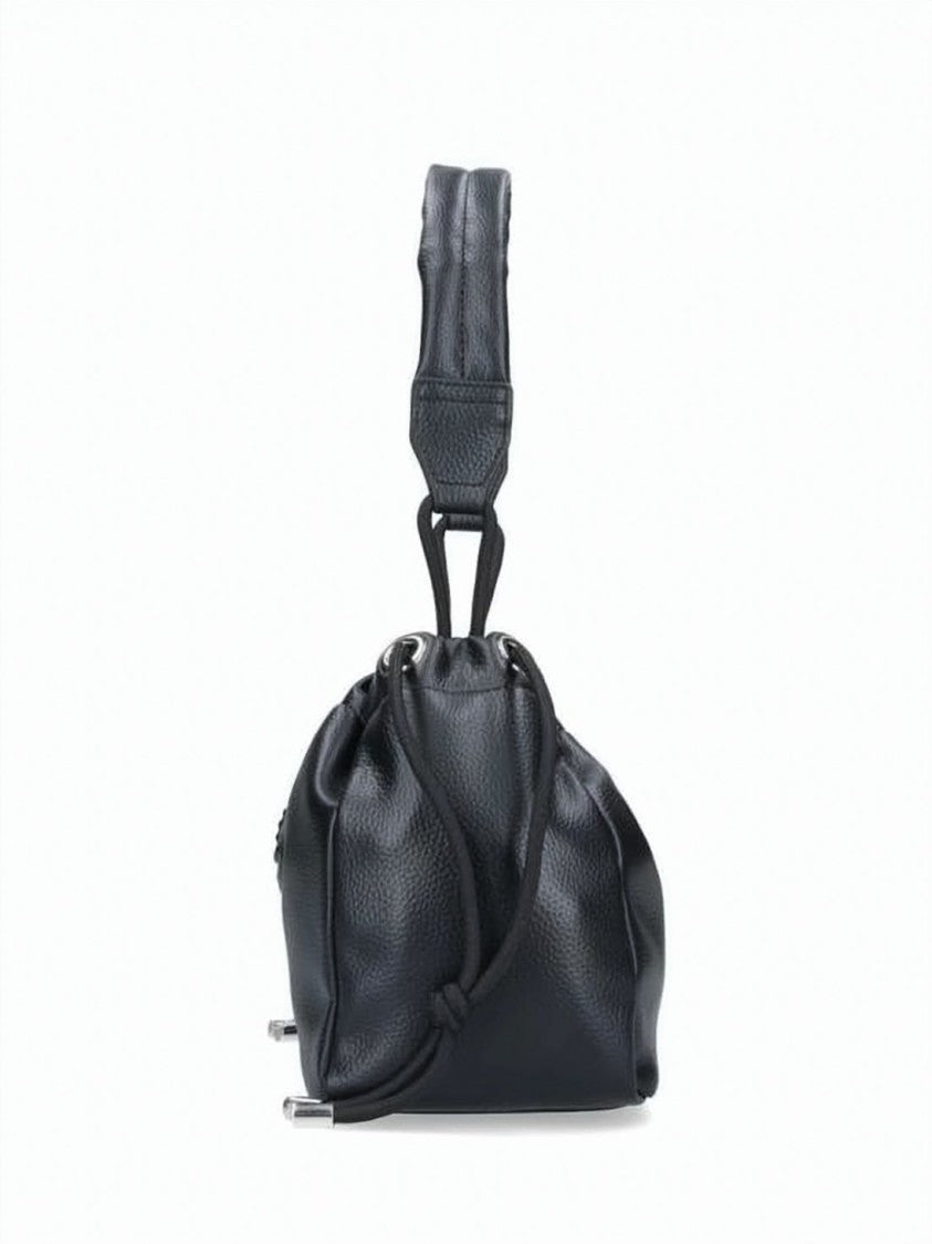 Vivienne Westwood Pebbled Texture Tote Bag With Gathered Design