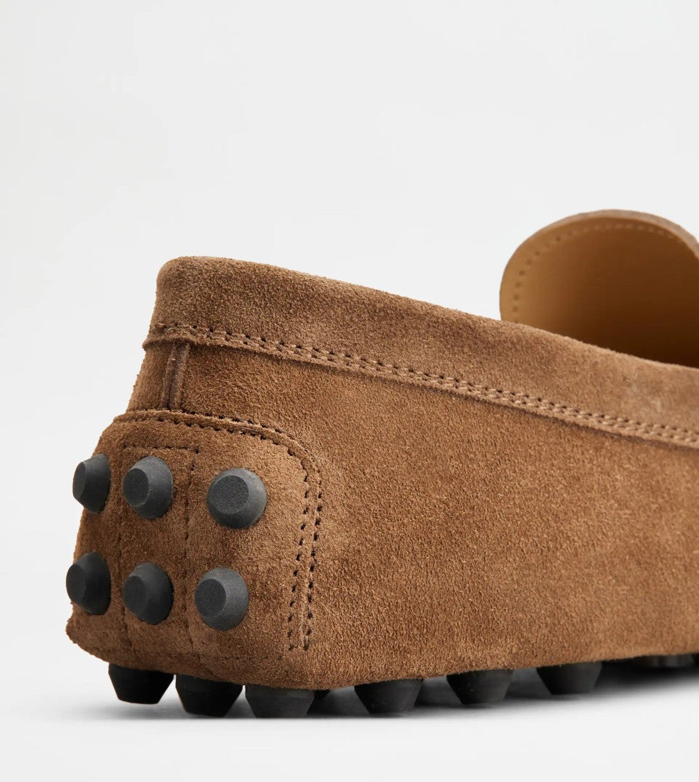 Tod's Brown Mocassino Gommino Macro 52K Shoes