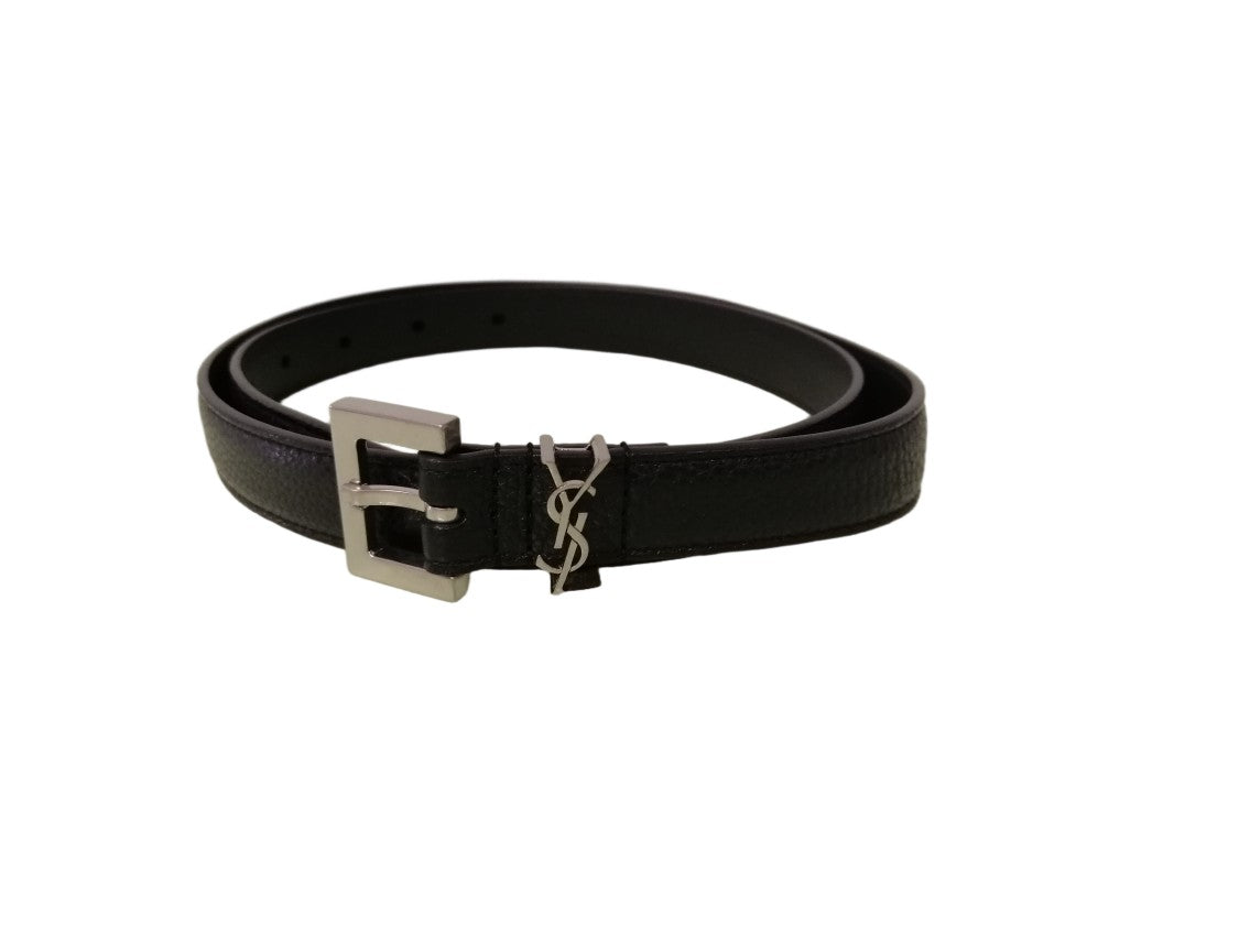 Saint Laurent Smooth Calfskin Belt