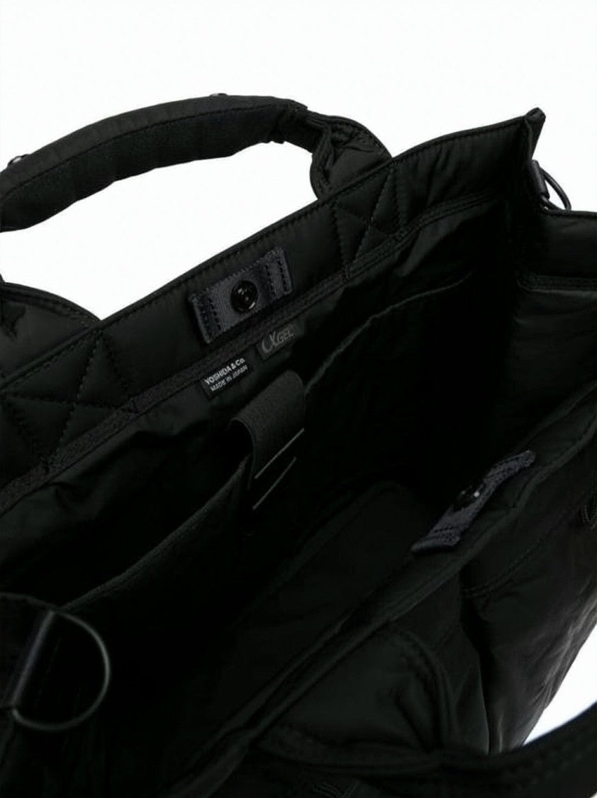 Porter Structured Nylon Tote Bag With Adjustable Shoulder Strap