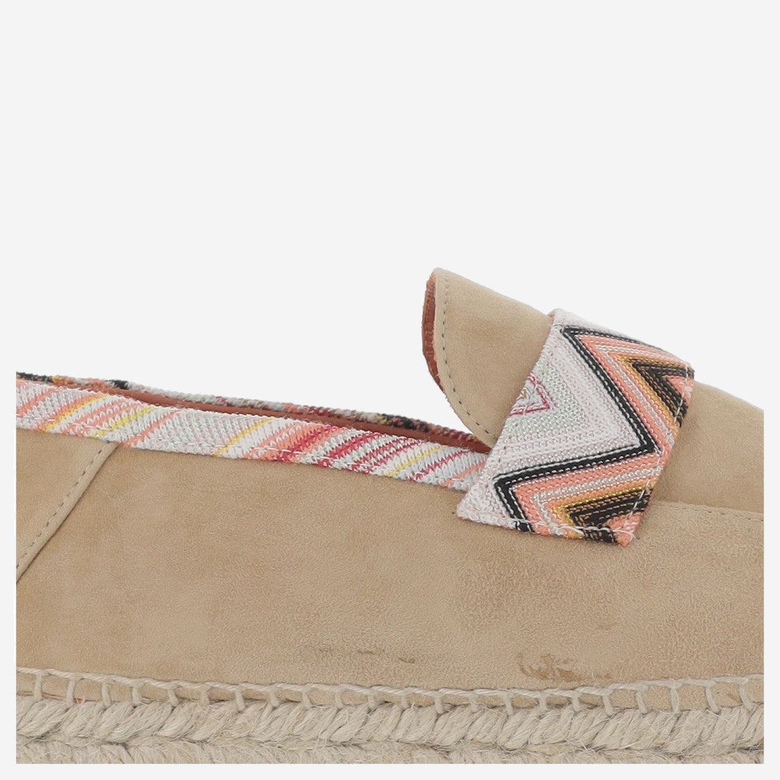 Missoni Viscose Blend Espadrilles With Zigzag Pattern