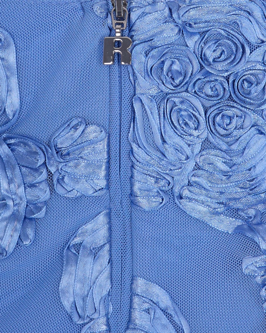 Rotate Hydrangea Beaded Halterneck Dress