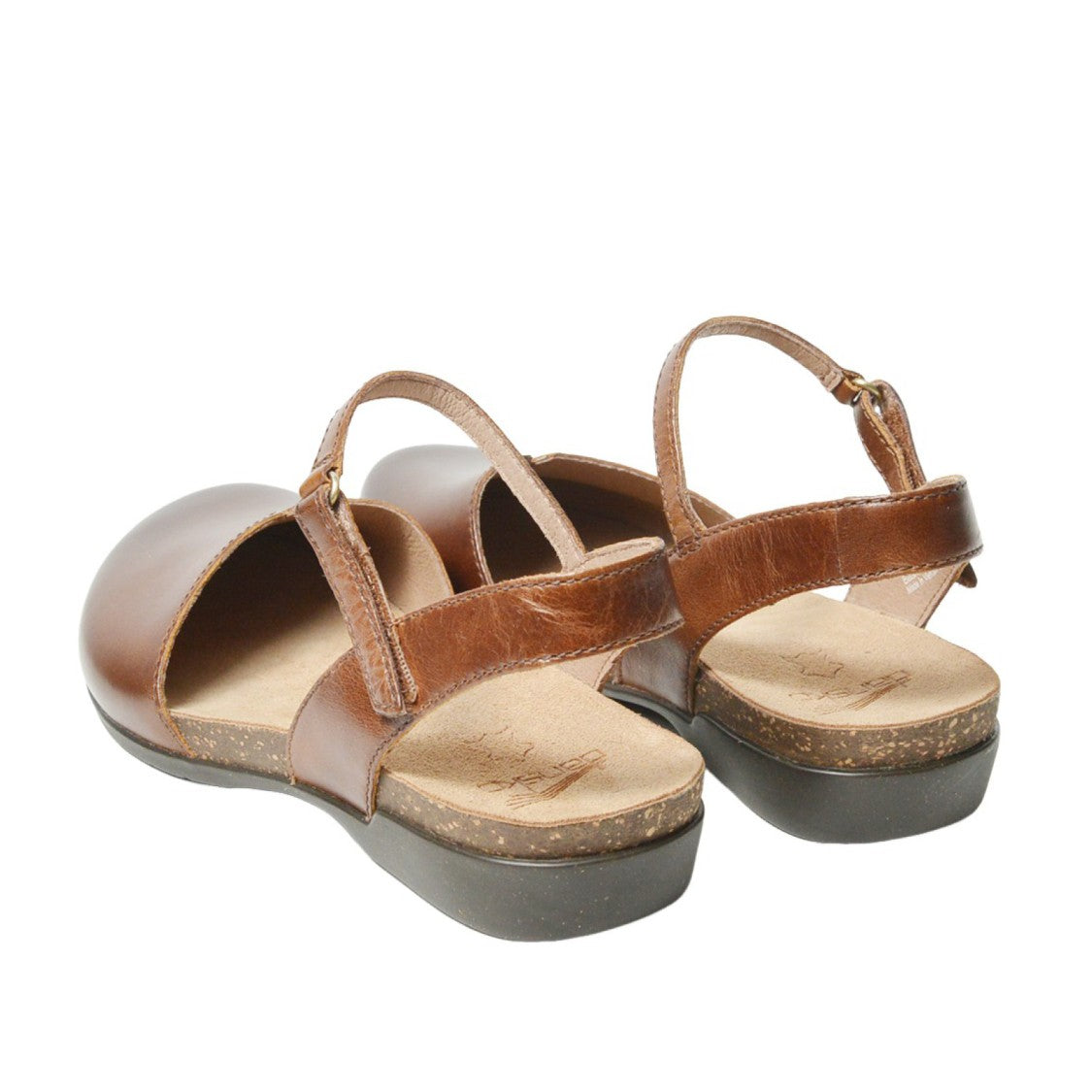 Dansko Slingback Rowan Milled In Pelle Marrone
