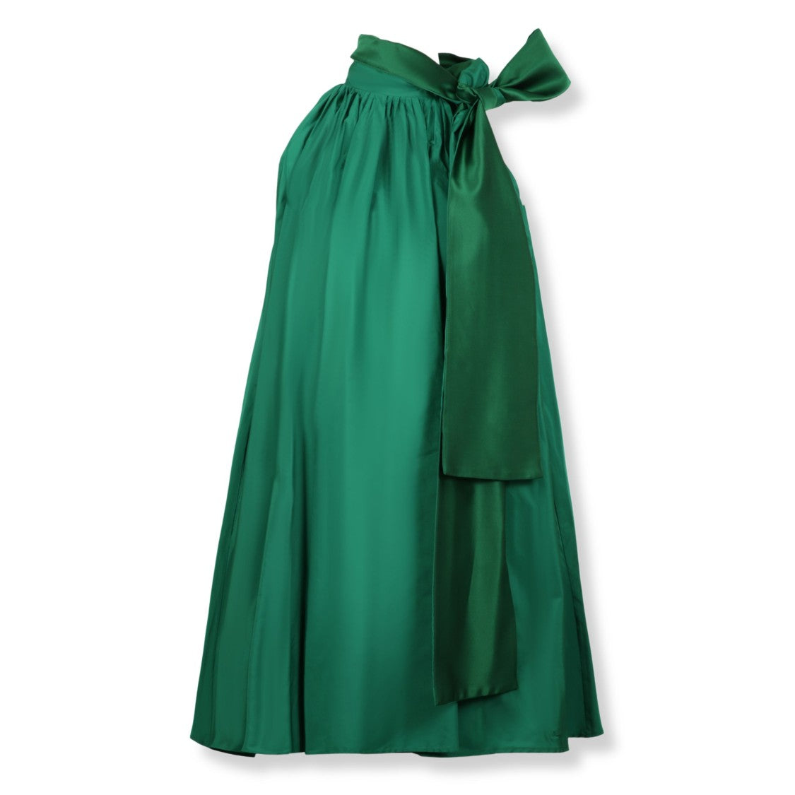 Max Mara Beber Flared Halter Dress